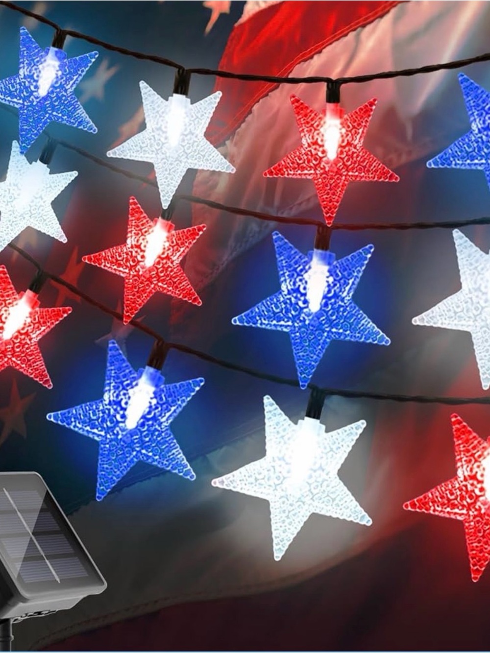 Star LED Solar Lights